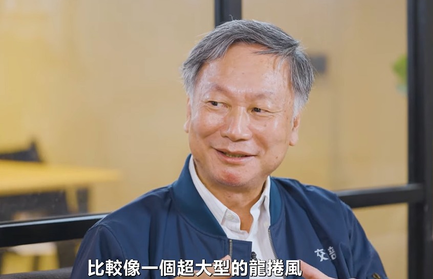 中央氣象局長鄭明典。 圖：擷取自中央氣象局影片