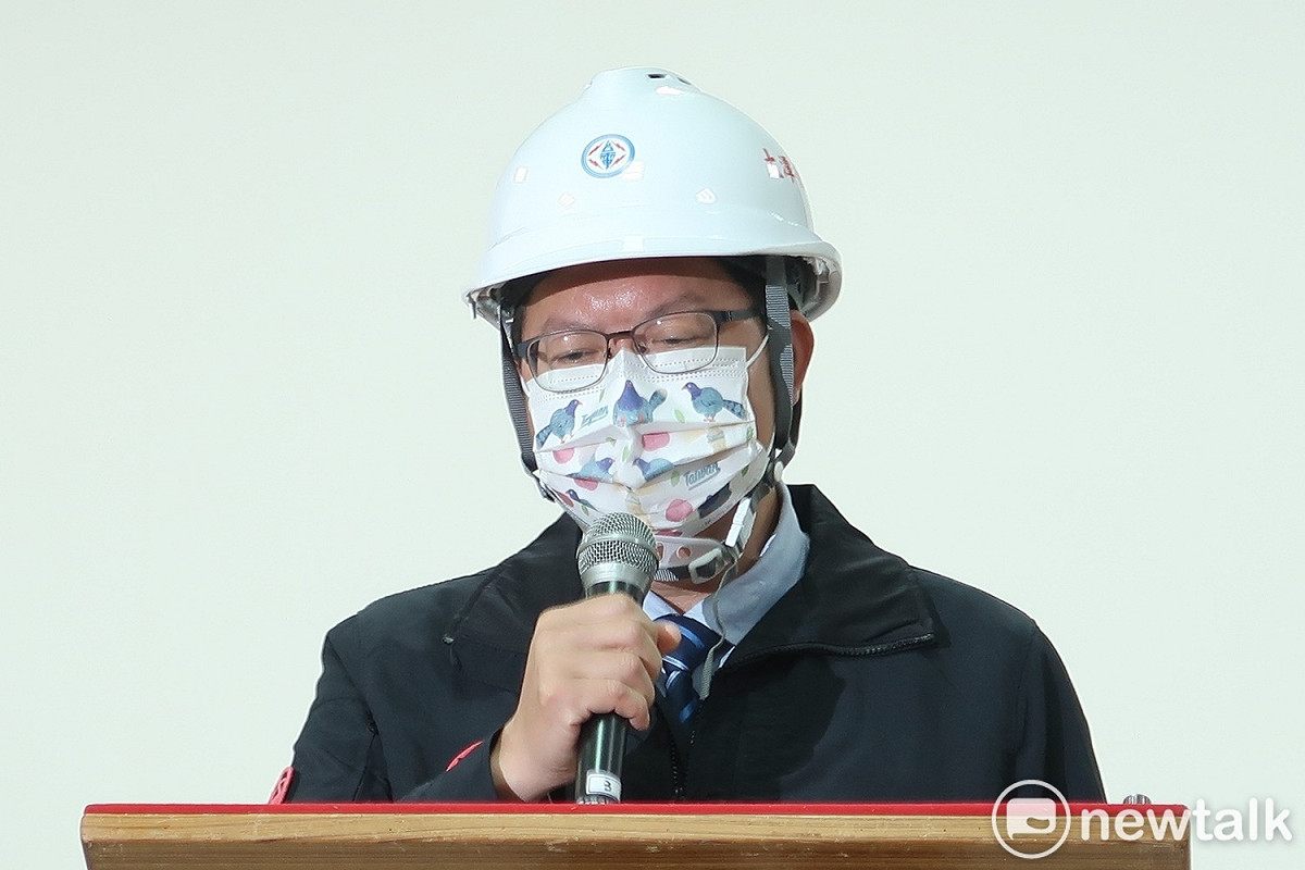桃園市長鄭文燦。 圖：林朝億/攝