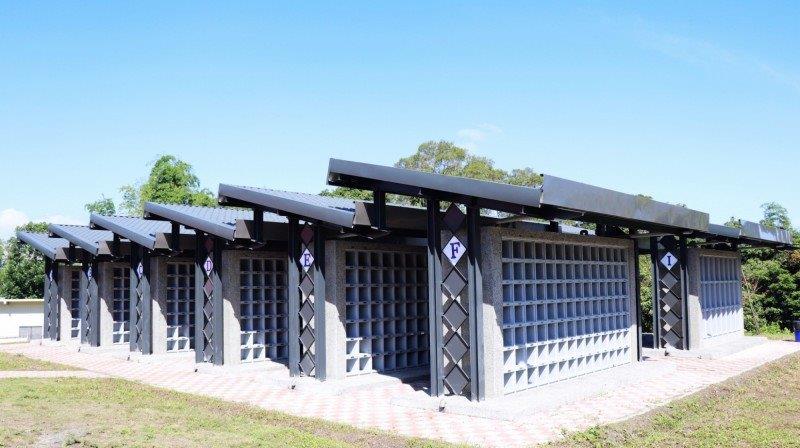 屏東縣三地門鄉三地村公墓改善後。 圖：內政部提供