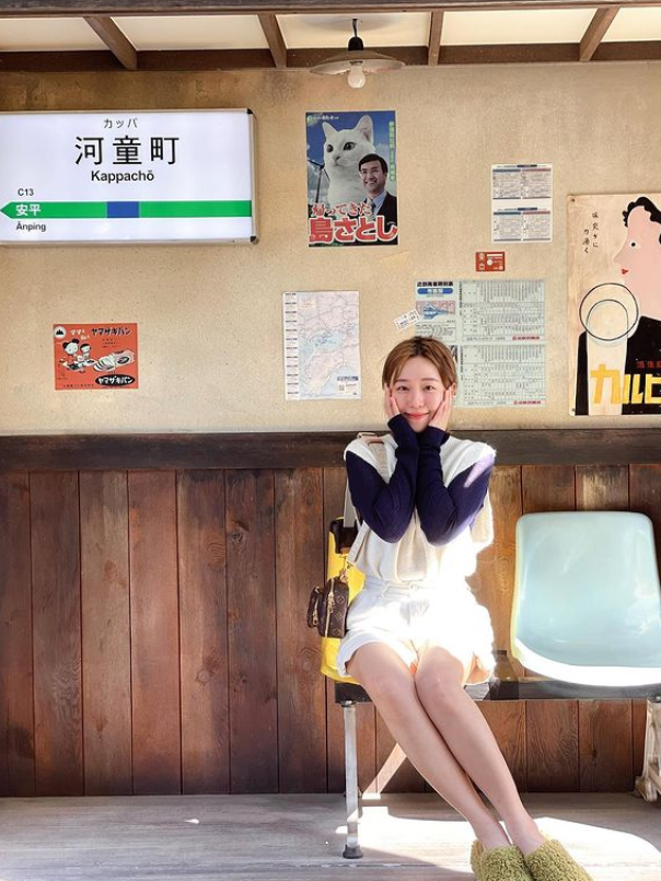 鄭茵聲這陣子瘦身有成。 圖：翻攝自鄭茵聲IG