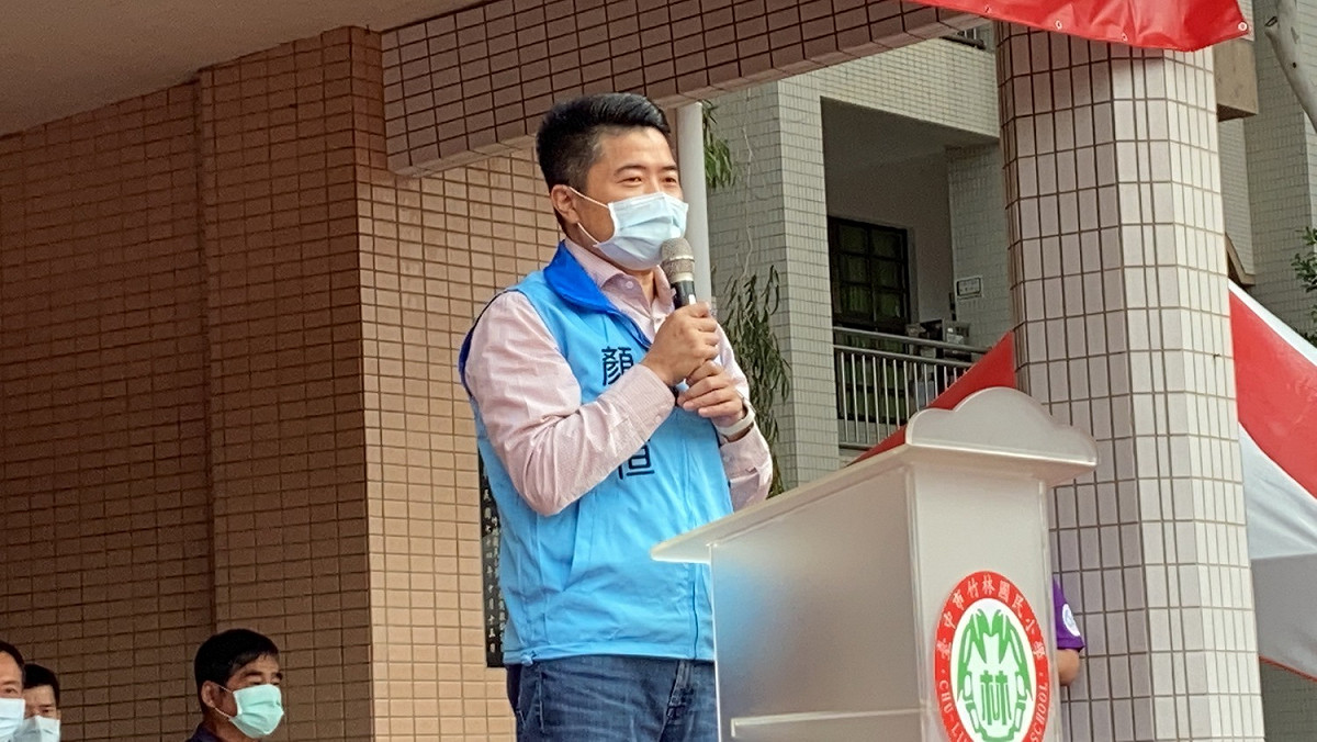 中國國民黨台中市第二選區立委補選參選人顏寬恒。 圖：顏寬恒辦公室提供（資料照）