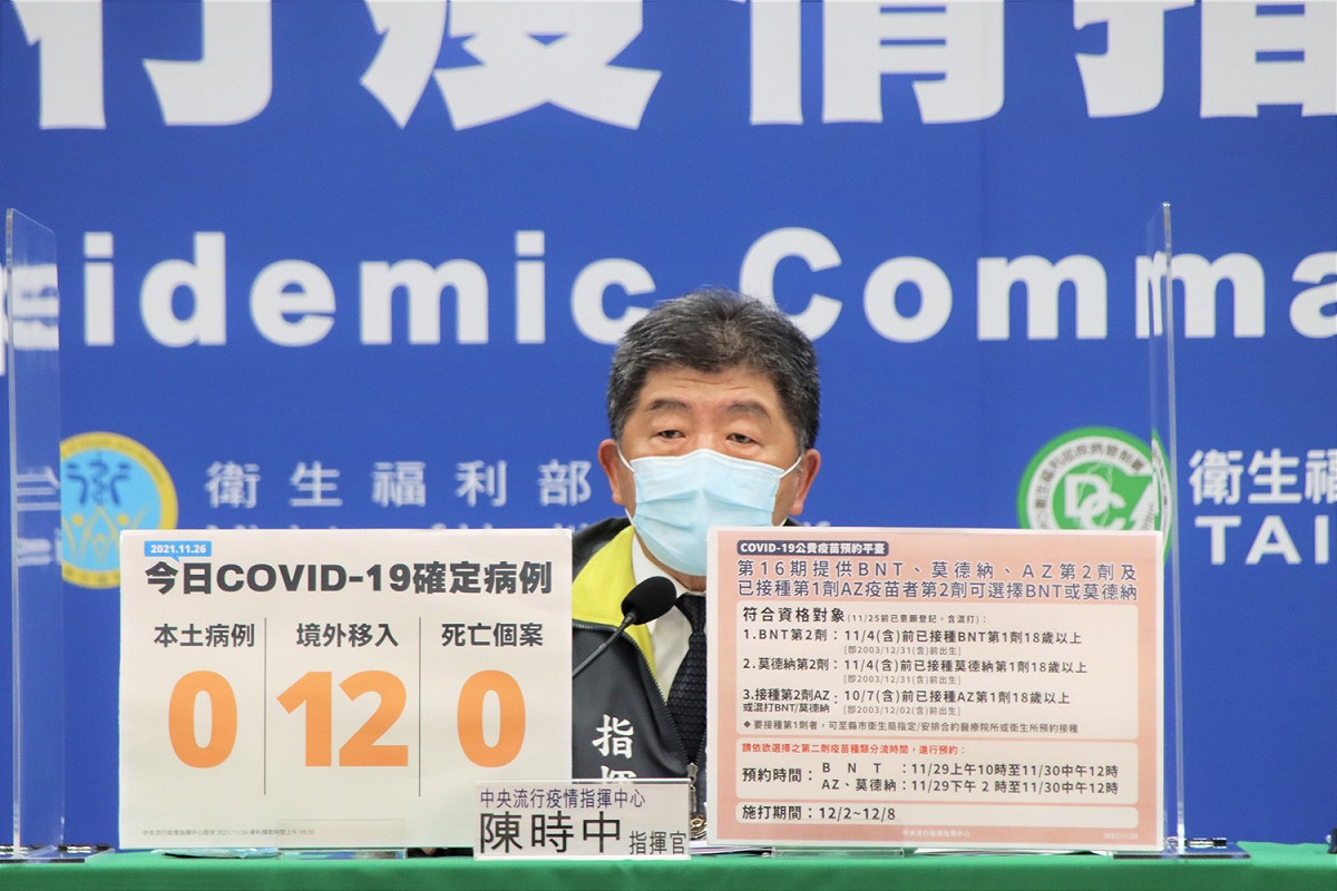 指揮中心指揮官陳時中 圖：指揮中心/提供