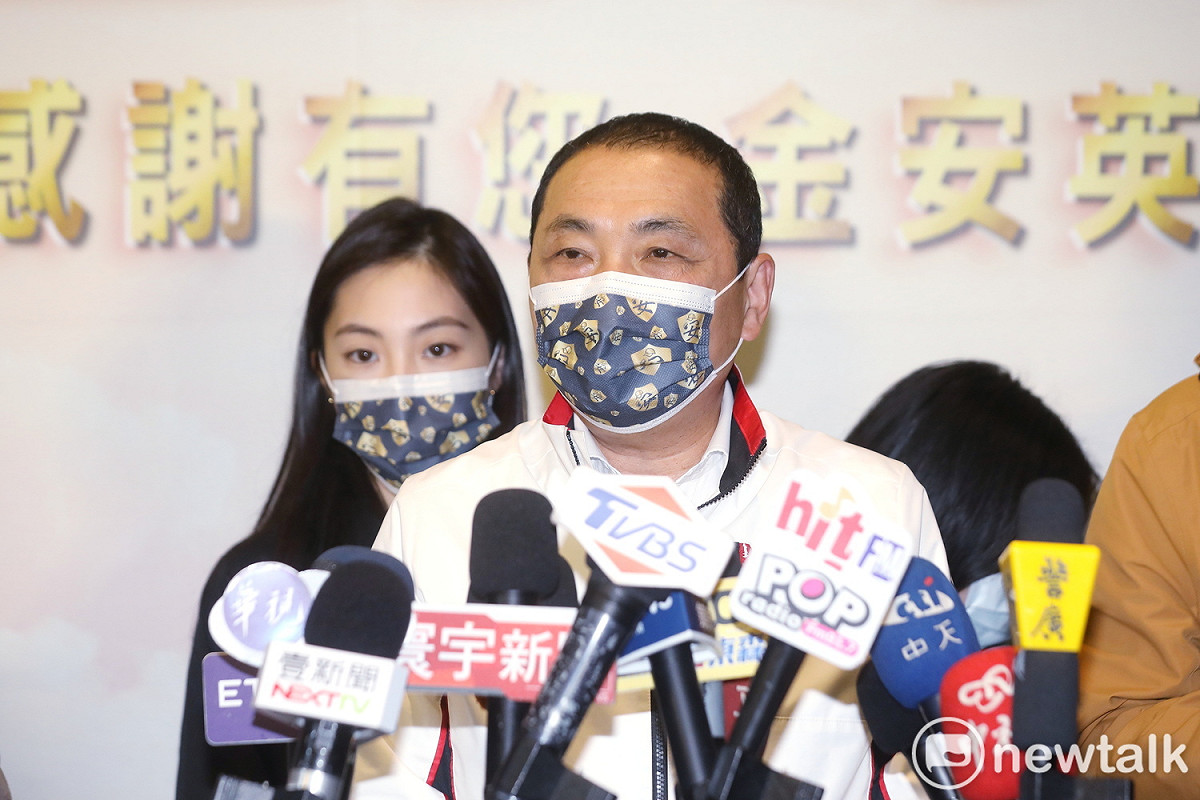 侯友宜表示，交通部長有向他允諾一定會優先核定汐東線，讓汐東線先動工。 圖：林昀真/攝