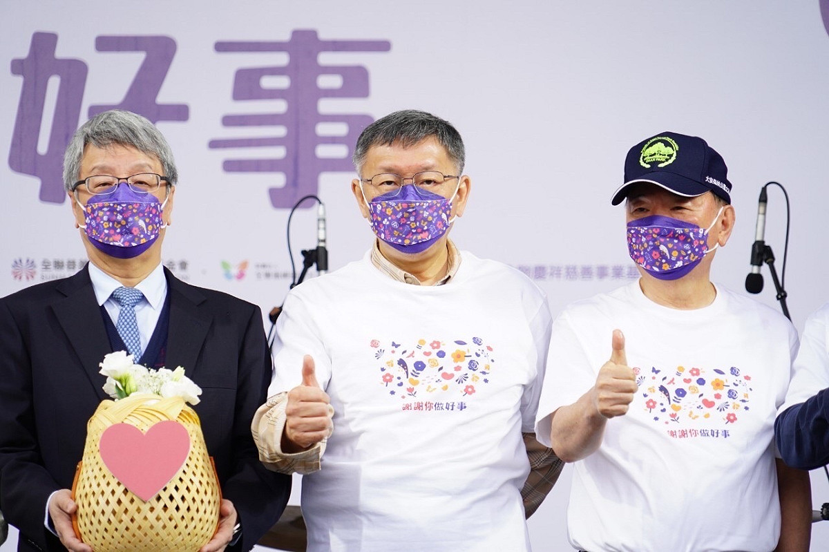 台北市長柯文哲。 圖：台北市政府提供