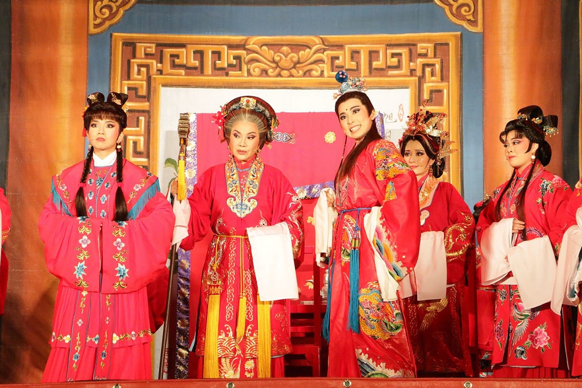 唐美雲歌仔戲團-佘太君掛帥演出劇照(三)。 圖：新北市文化局提供