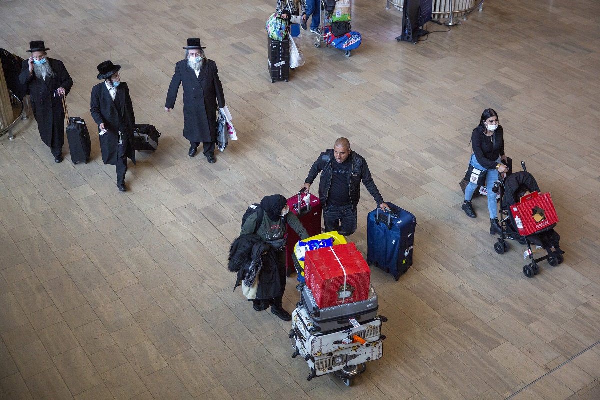 以色列對所有非公民的旅客關閉特拉維夫的本古里安國際機場（Ben Gurion airport），進入為期2周的防疫鎖國。 圖/達志影像(美聯社)