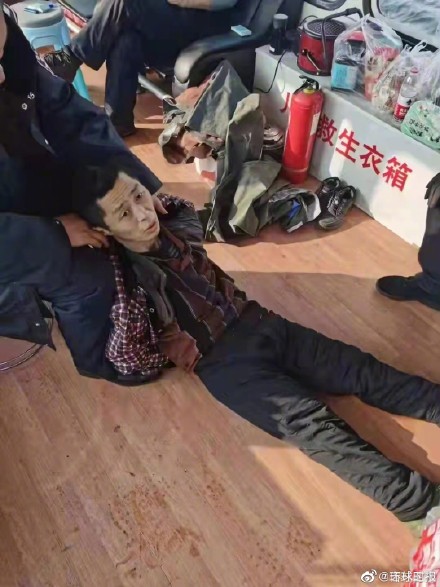 中國吉林監獄罪犯朱賢健越獄，今(28日)成功抓獲，結束 41 天的逃亡。 圖 : 翻攝環球網