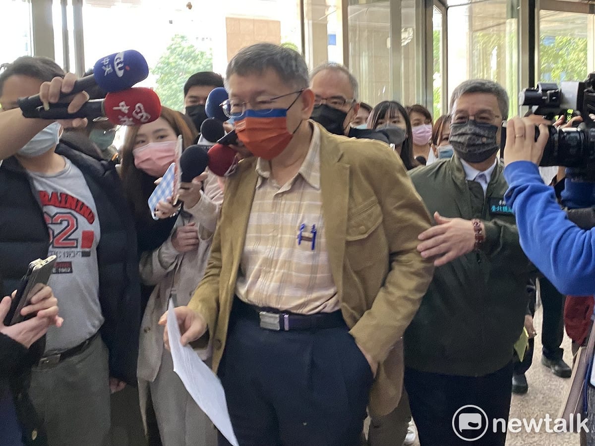 台北市長柯文哲。 圖：周煊惠 / 攝
