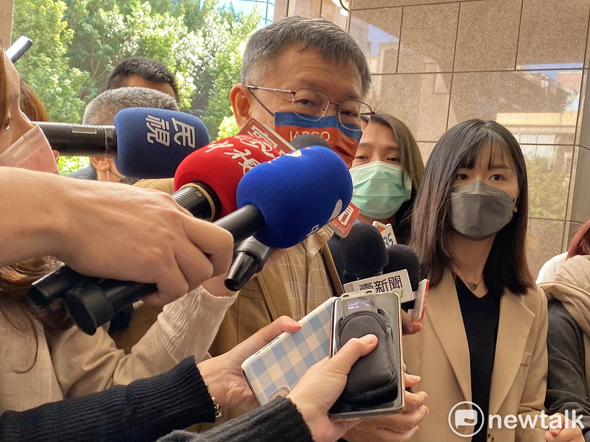 台北市長柯文哲。 圖：周煊惠 / 攝（資料照）