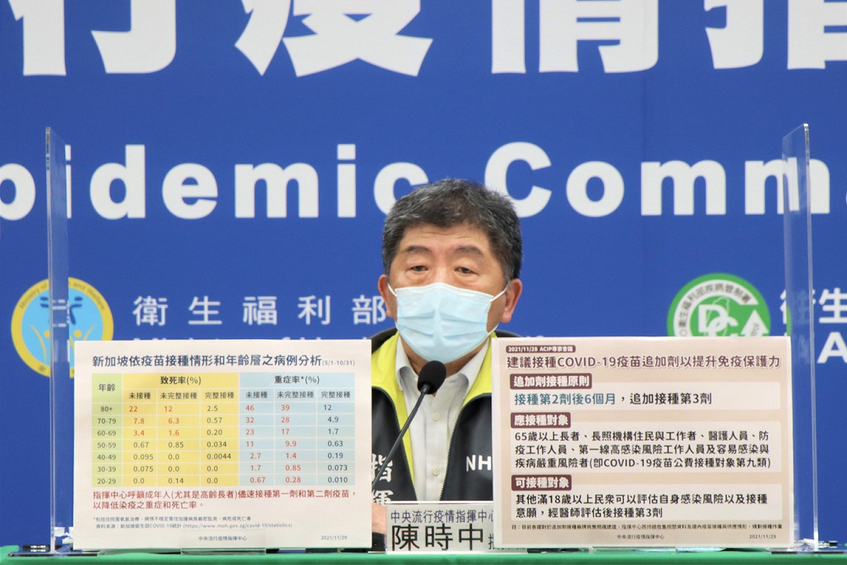 中央流行疫情指揮中心指揮官陳時中。 圖：中央流行疫情指揮中心/提供