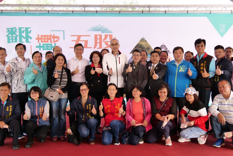 謝政達表示，五股垃圾山整頓至今，單靠市府的力量是無法完成環境的整頓，還需要在地廠家的配合才能成就今日的夏綠地。 圖：新北市交通局提供