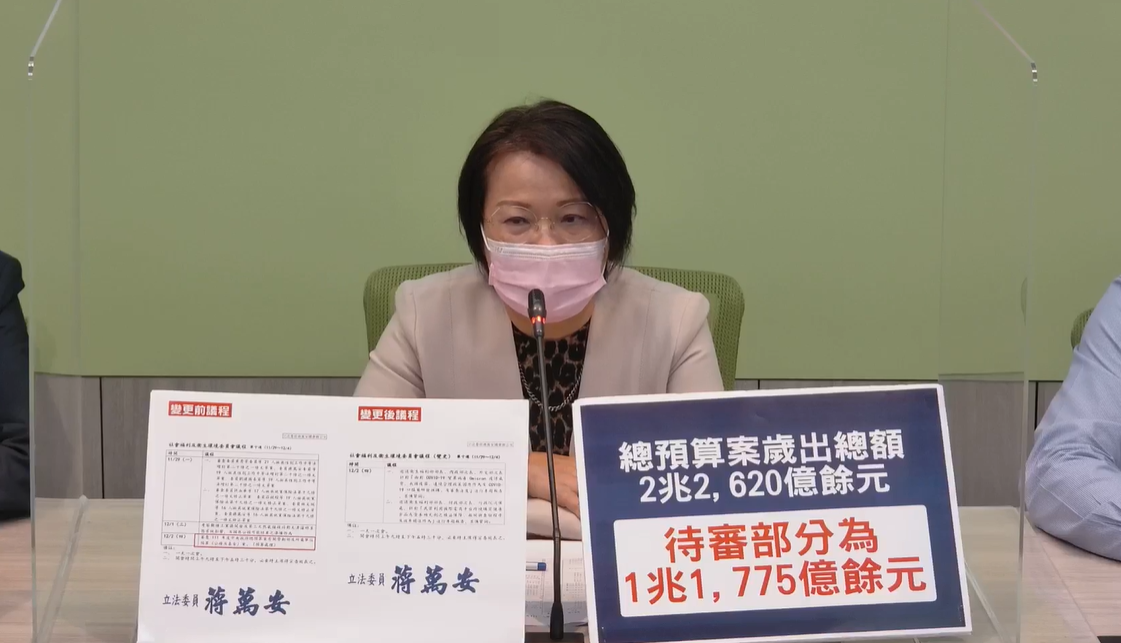 民進黨團幹事長劉世芳。 圖:民進黨團臉書