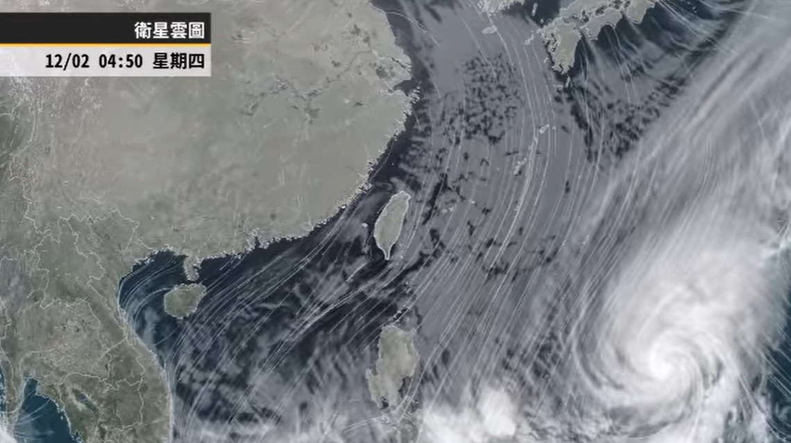 氣象專家彭啟明表示，這波冷空氣預估將影響至4日，4日白天起會逐漸回暖。 圖：擷取自彭啟明臉書