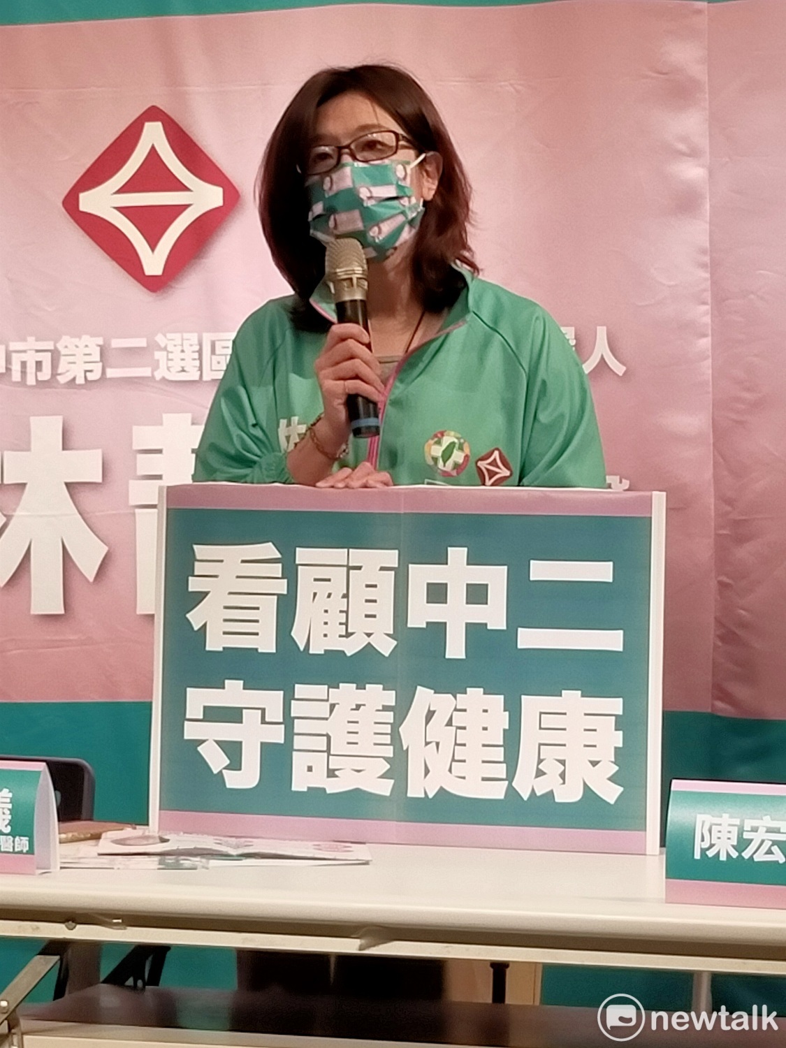 林靜儀今日被問及王力宏事件看法，她表示「所有的成年人都要為自己的行為負責任」。 圖:唐復年/攝（資料照）