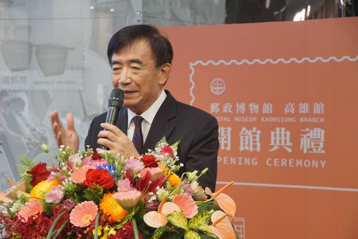 中華郵政公司董事長吳宏謀（資料照）。 圖：郵政博物館／提供