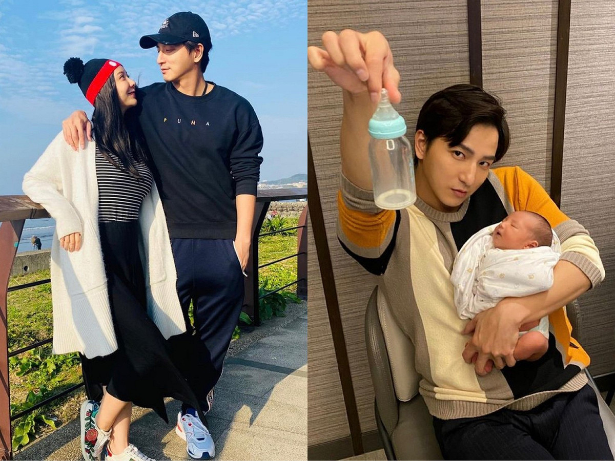 小煜2020年與護理師言兒（李顏言）結婚並在今年1月9月迎來寶貝兒子Mujo。 圖：翻攝自IG