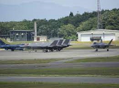 美軍位於日本青森縣的三澤空軍基地。 圖 : 翻攝自每日頭條