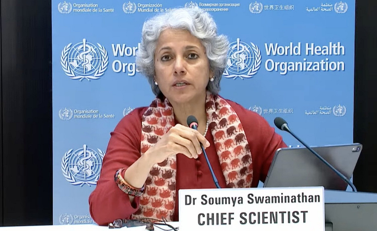世衛首席科學家斯瓦米納坦（Soumya Swaminathan）。 圖/Global Health Strategie推特