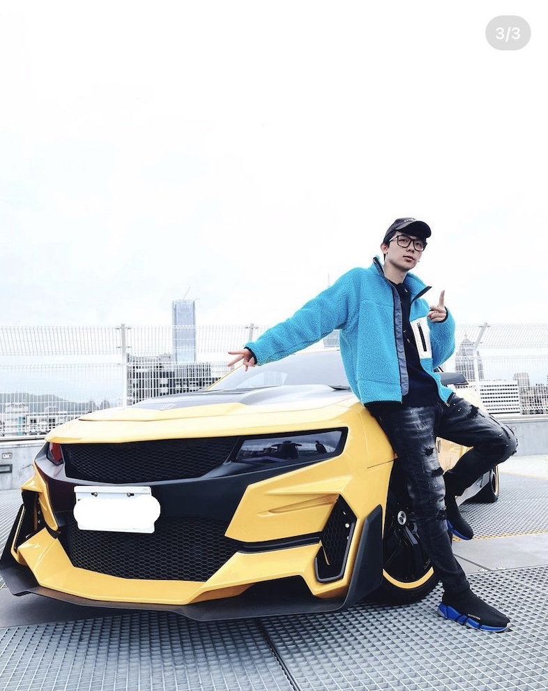 酷炫近日賣掉愛車。 圖：翻攝IG/酷炫