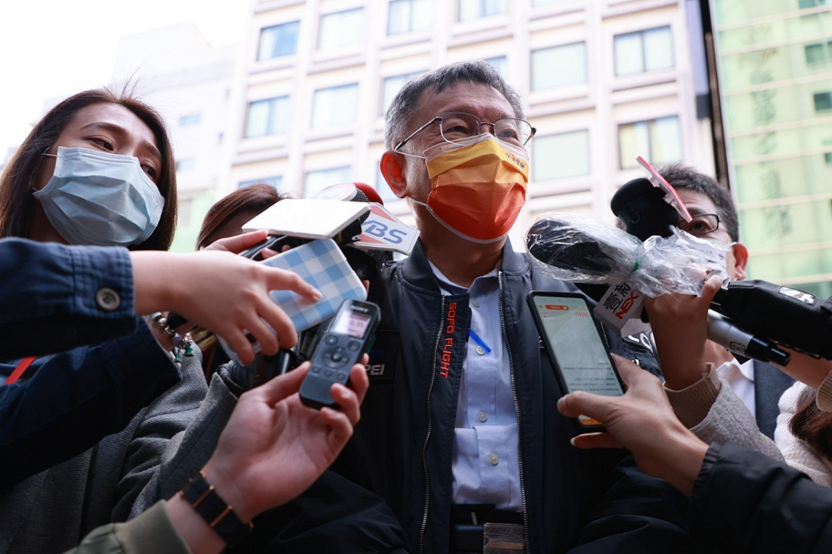 民眾黨主席柯文哲。 圖：民眾黨 / 提供