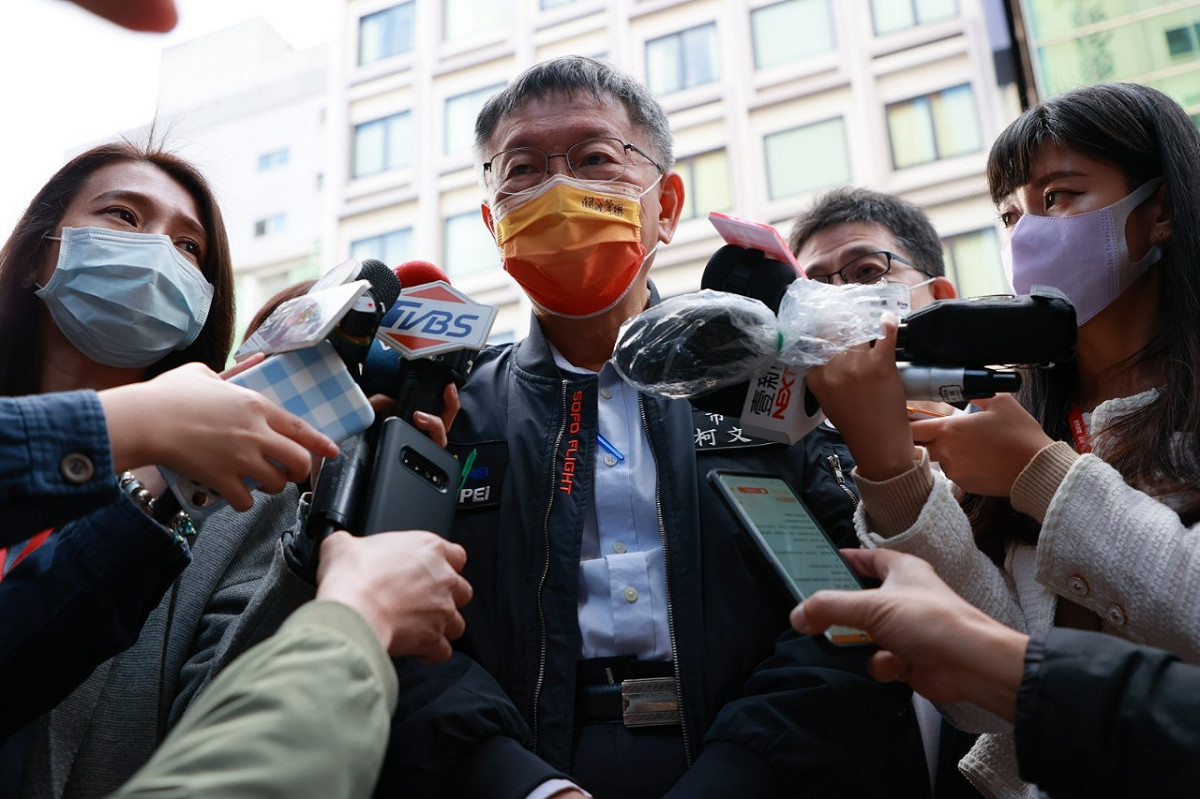 民眾黨主席、台北市長柯文哲。 圖：民眾黨 / 提供