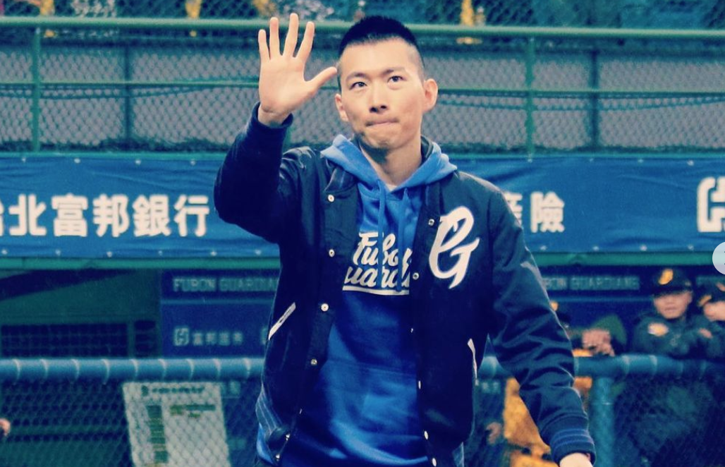 前任富邦悍將領隊蔡承儒。 圖／蔡承儒IG