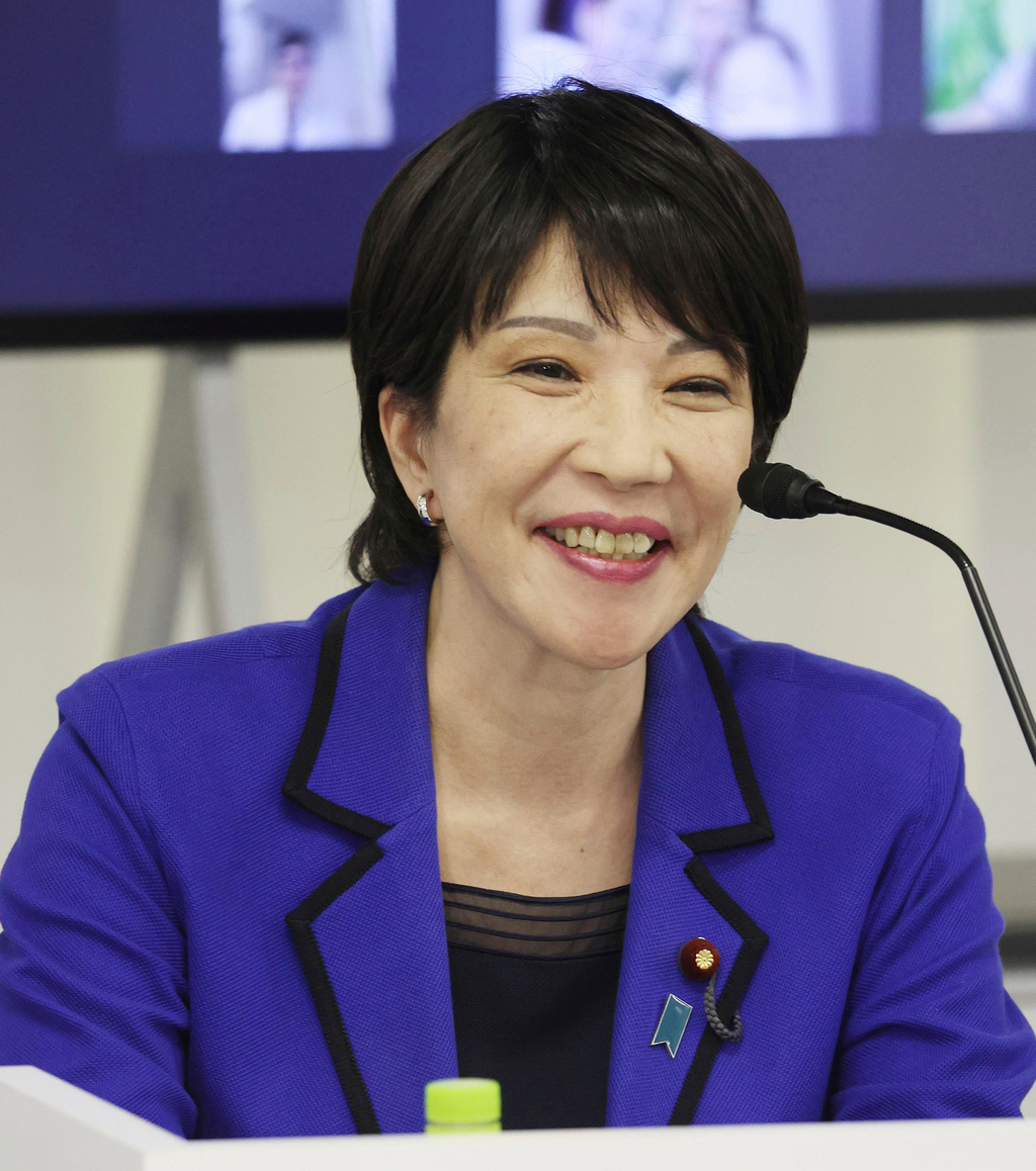 日本自民黨政調會長高市早苗。 圖：達志影像／美聯社