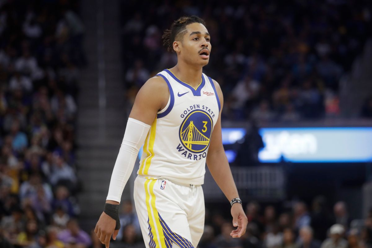 勇士新秀Jordan Poole。 圖／美聯社／達志影像