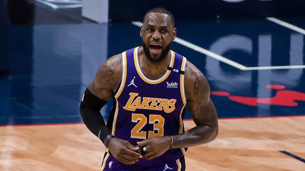 LeBron James。 圖／美聯社／達志影像