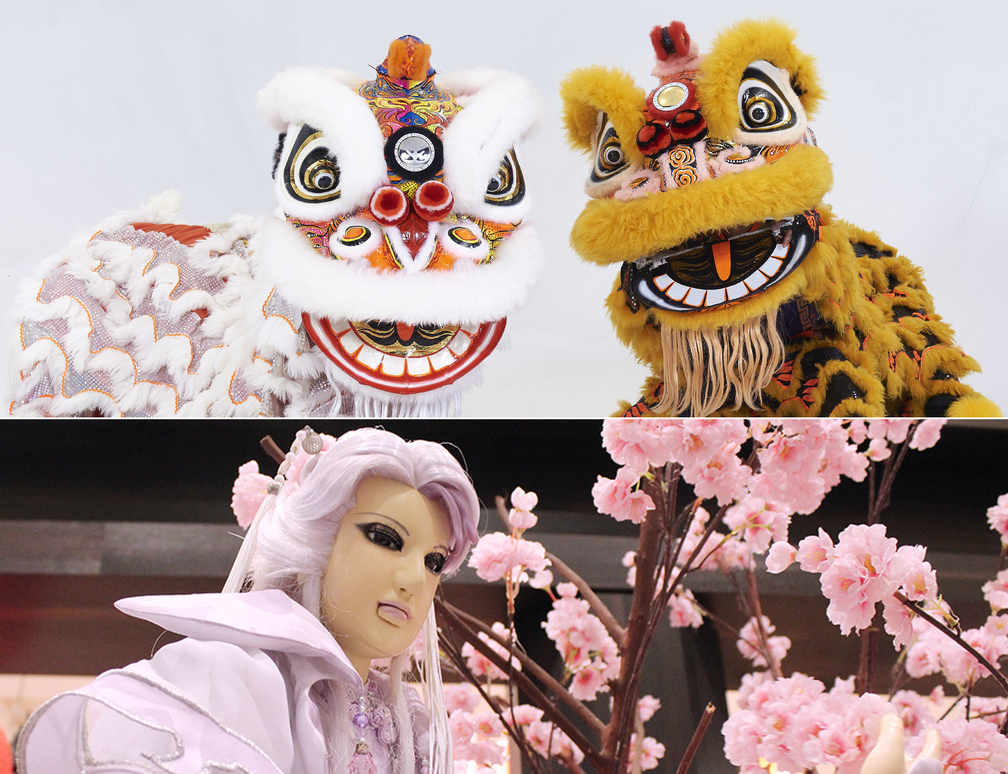 兩廣龍獅戰鼓團、金鷹閣電視木偶劇團都加入演出行列。 圖：衛武營國家藝術文化中心提供