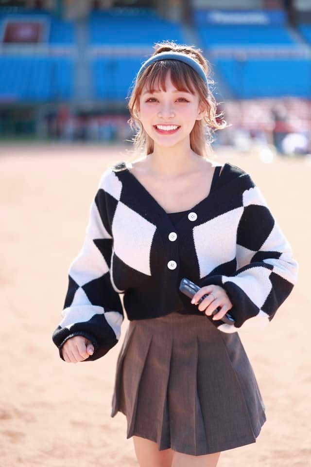 「Rakuten Girls樂天女孩」人氣成員林襄。 圖：翻攝自林襄IG(@95_mizuki)