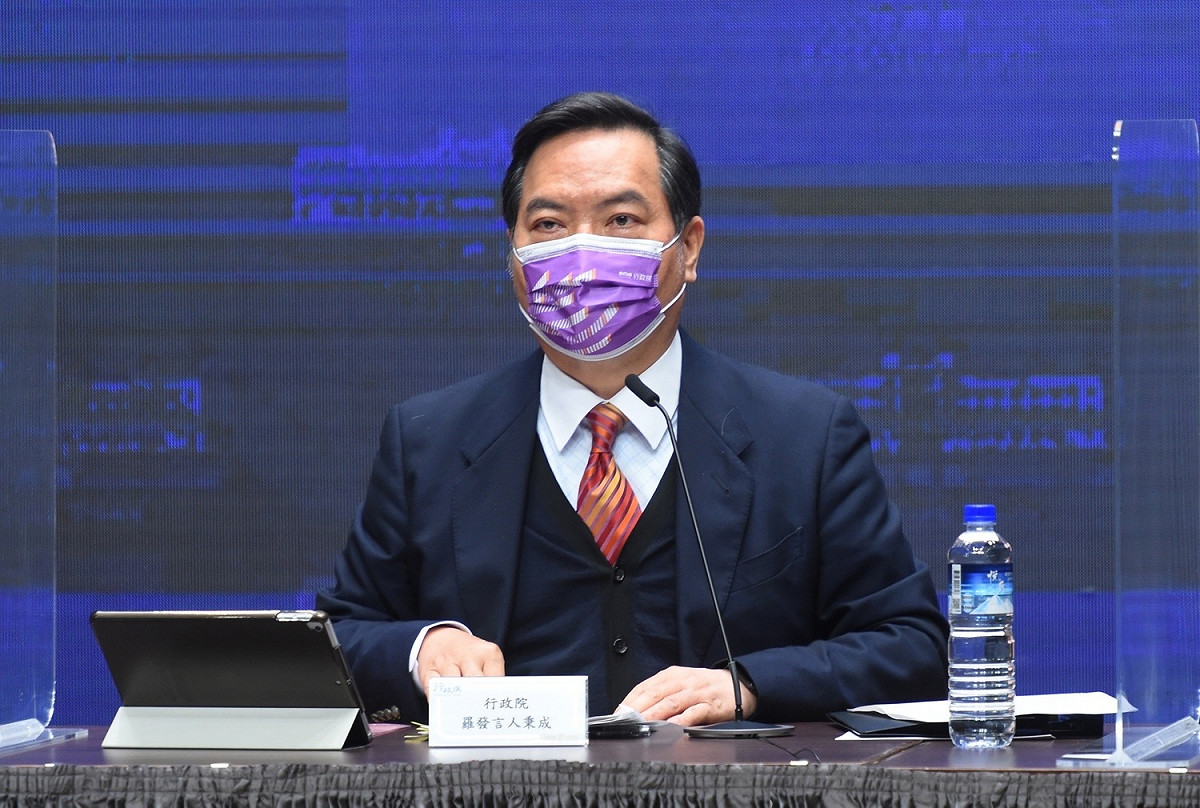 行政院政委兼發言人羅秉成。 圖：行政院提供