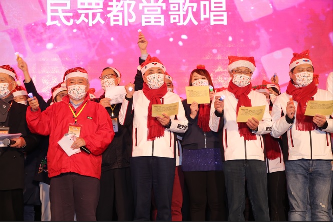 活動當天千人詩班報佳音、摸彩送大獎等活動，歡迎大小朋友前來感受濃濃歡樂耶誕氣氛。 圖：新北市民政局提供