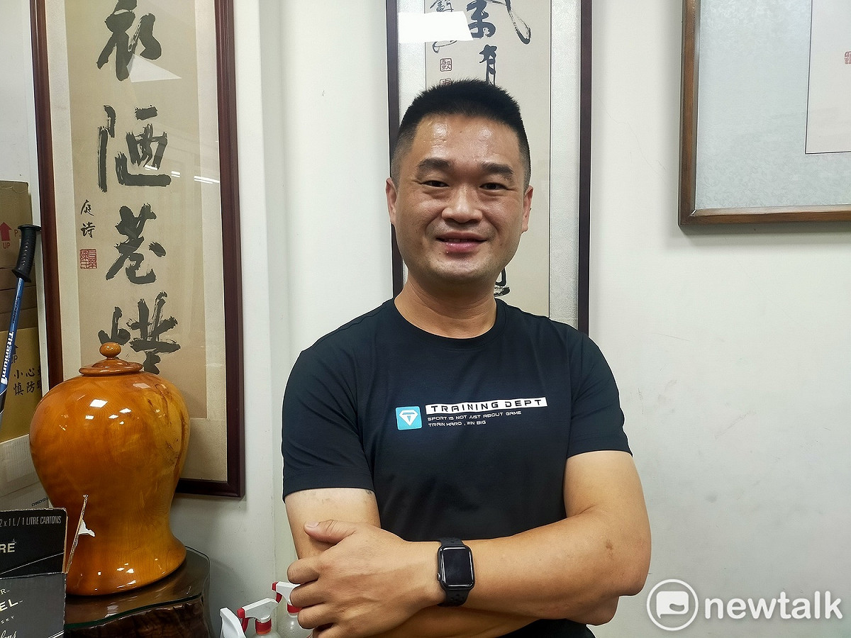 鄭伯其準備投入2022年台中市議員選舉。 唐復年/攝