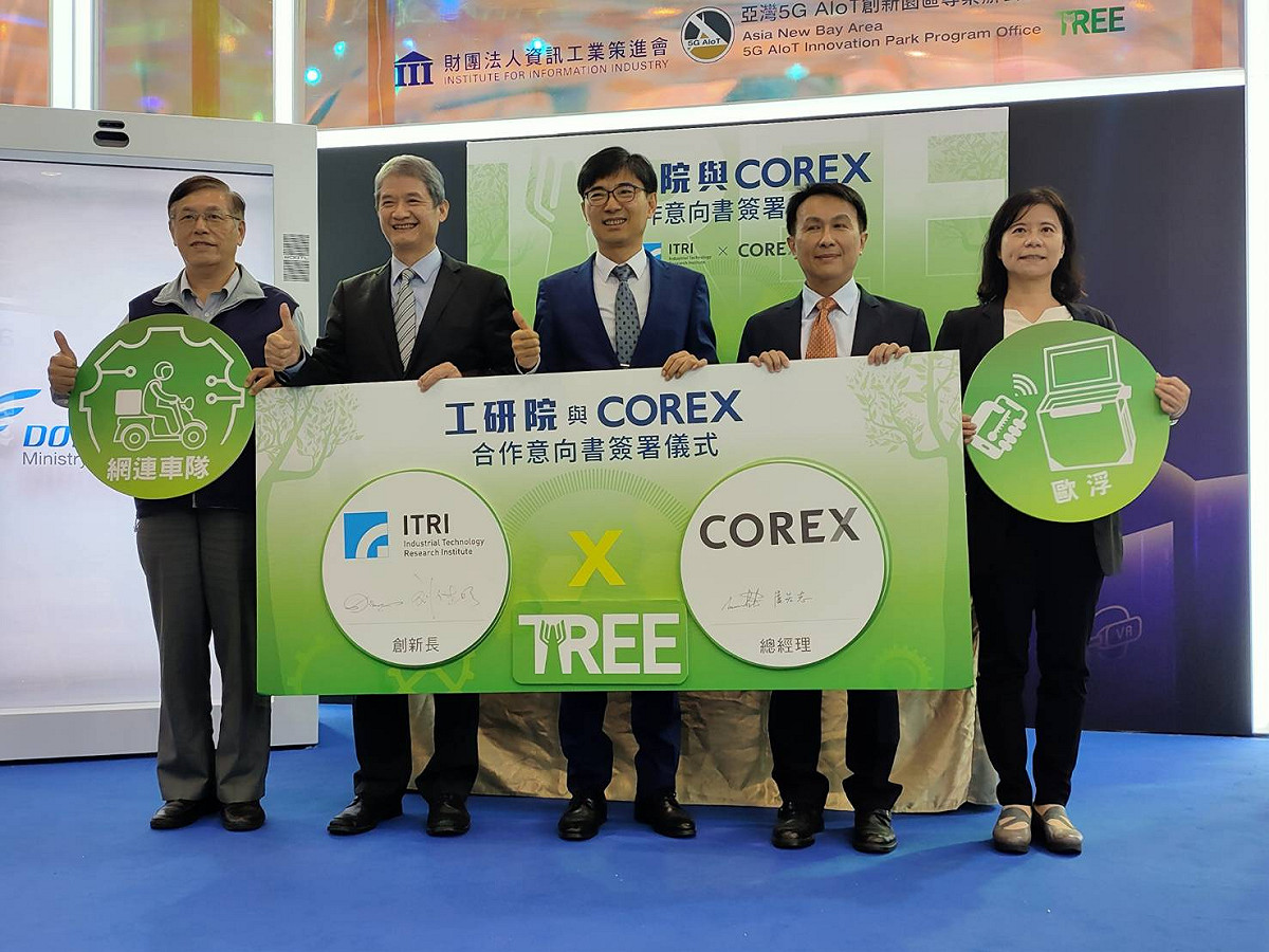 COREX將進軍南非電動機車物流市場。 圖：孫家銘攝