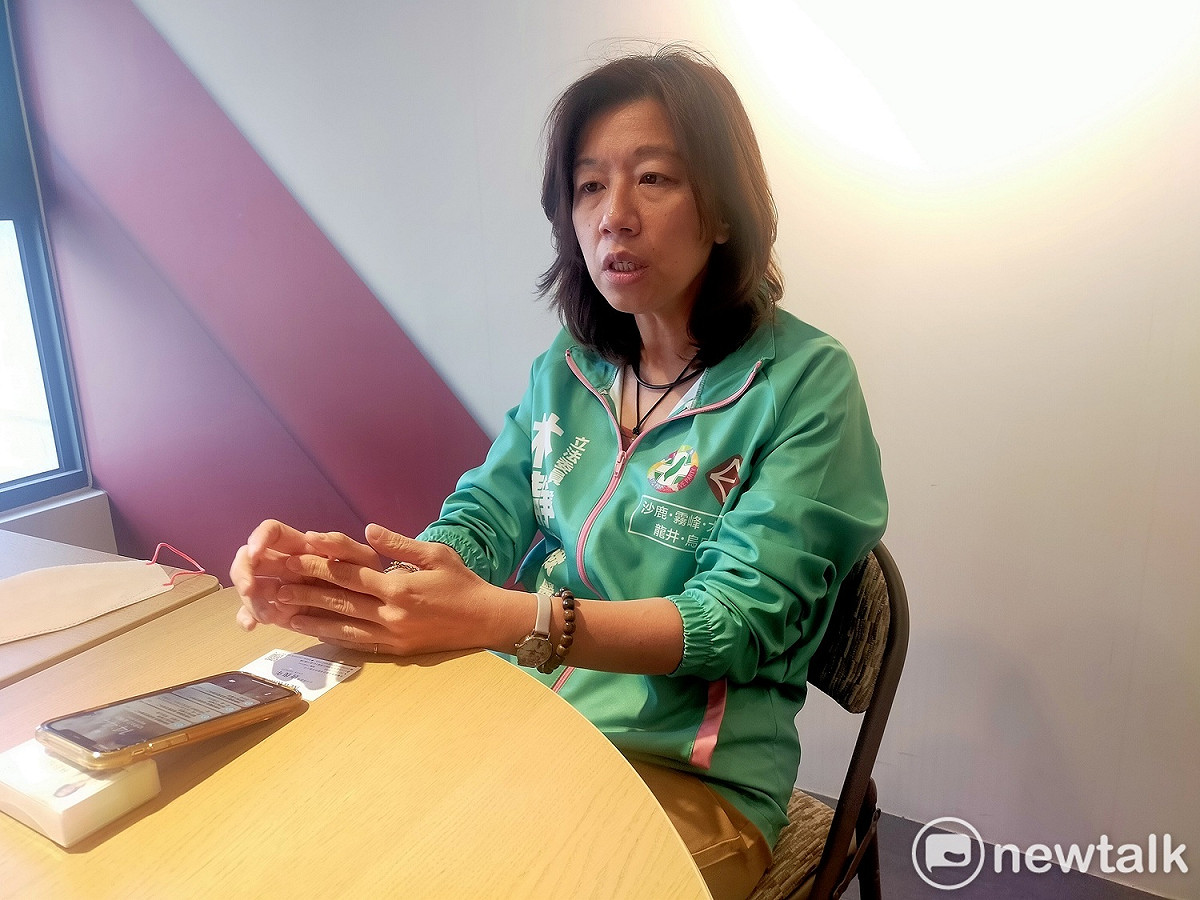 林靜儀說，這是一場資源與訊息揭露正義的選戰。 唐復年/攝