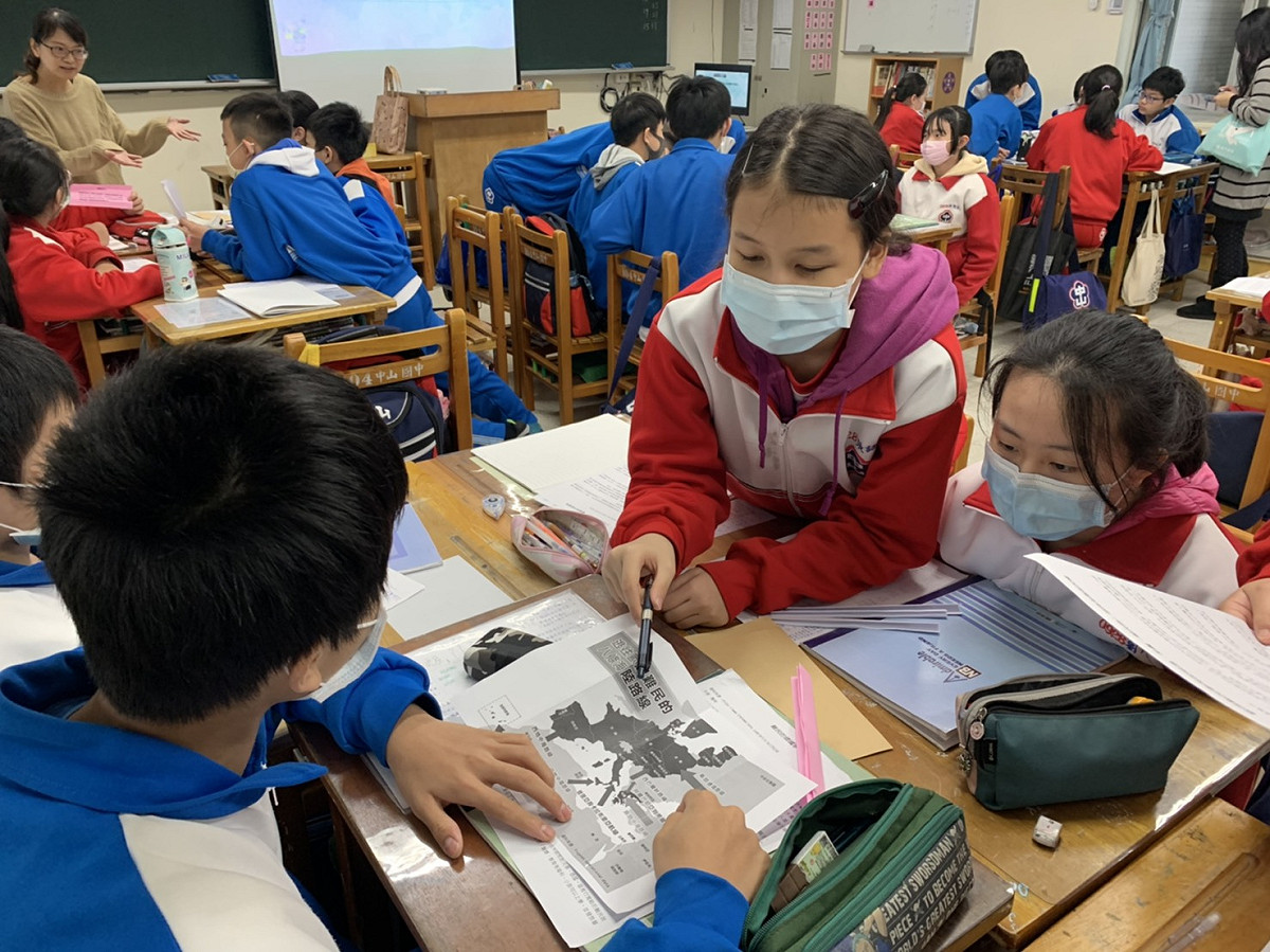 新北市積極用閱讀教育，帶給學子們快樂學習的環境。 圖：新北市教育局提供