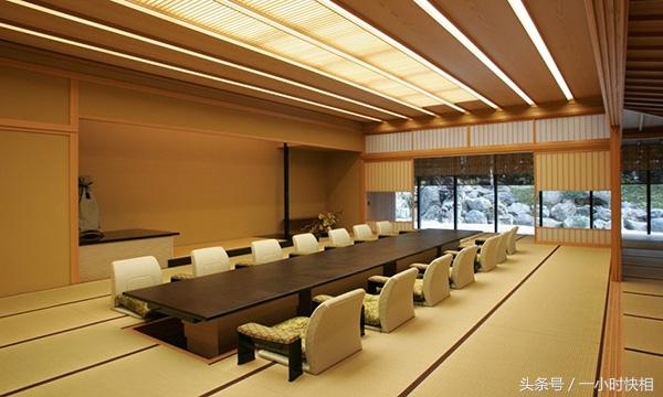 日本首相公邸內部陳設。 圖 : 翻攝自頭條號/ 一小時快相