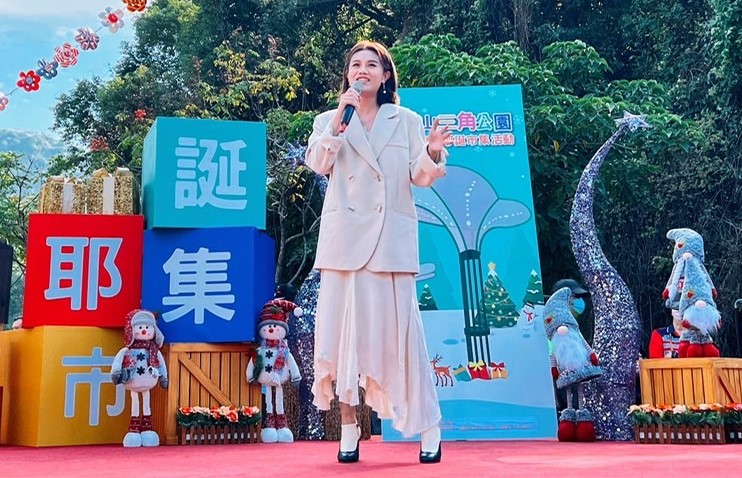 金曲歌后朱海君現身帶來驚喜。 圖：高雄市觀光局提供