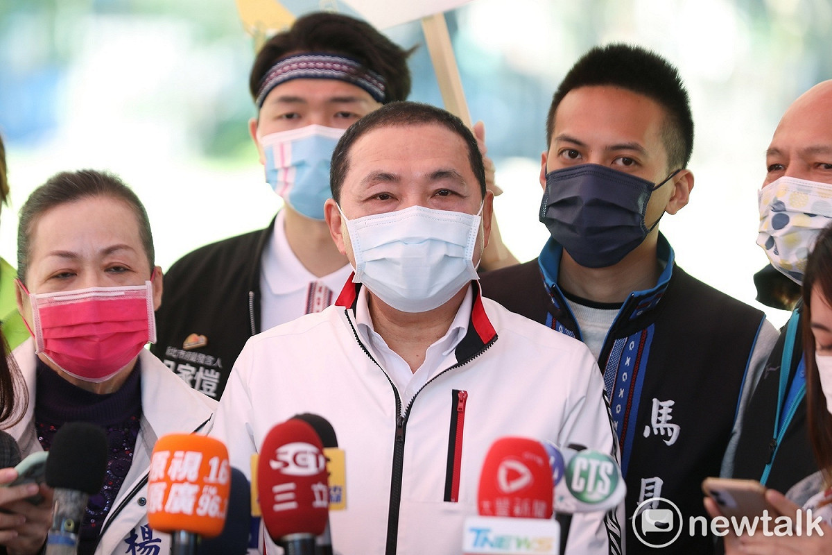 侯友宜表示，他發文提出對公投的看法，是希望能傳達一個經過理性、科學、論證以後，由人民做主的核心價值。 圖：林昀真／攝