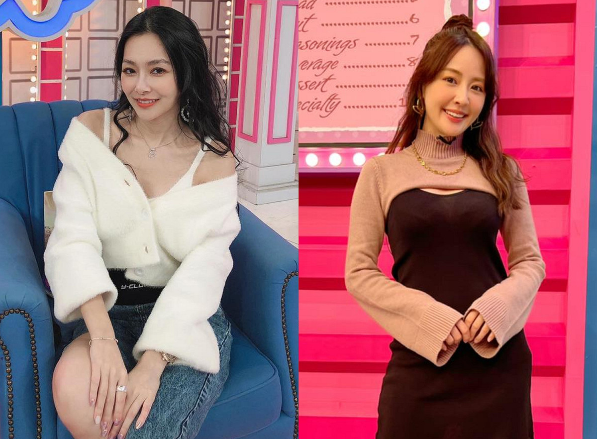 王思佳(左)日前分享遇到「綠茶婊女星」的經歷，有不少網友猜測王思佳口中的女星就是賴薇如(右)。 圖：翻攝自王思佳、賴薇如臉書