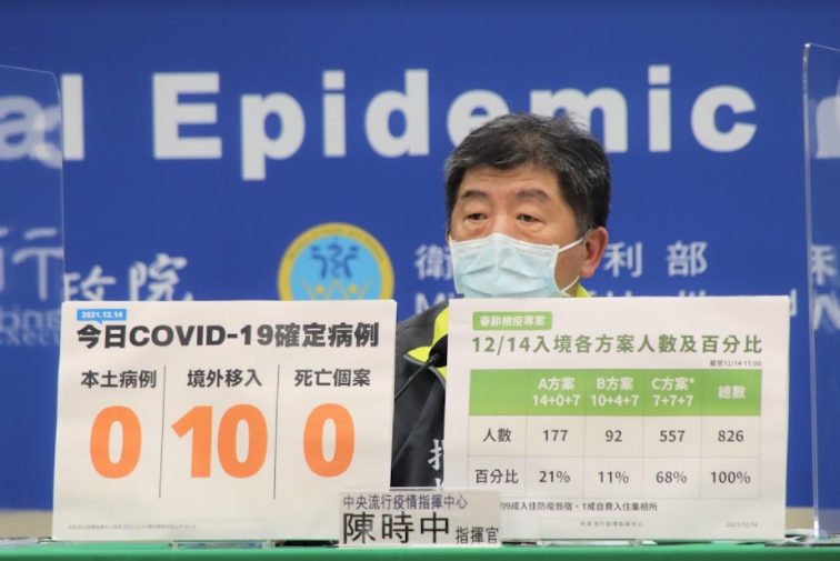 中央流行疫情指揮中心指揮官陳時中。 圖：中央流行疫情指揮中心/提供