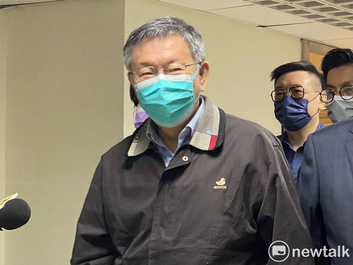 台北市長柯文哲。 圖：周煊惠 / 攝