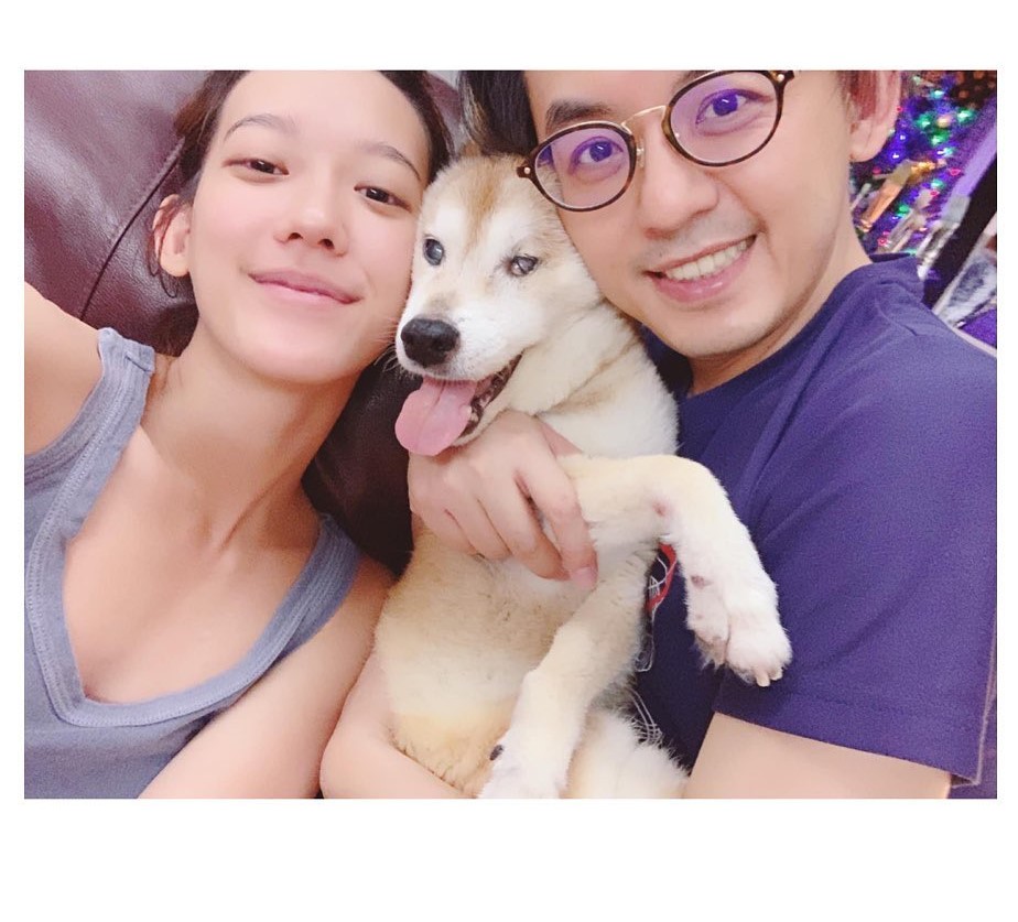 黃子佼與孟耿如近日迎接女兒到來，也收到總統蔡英文的祝福。 圖：翻攝自孟耿如臉書