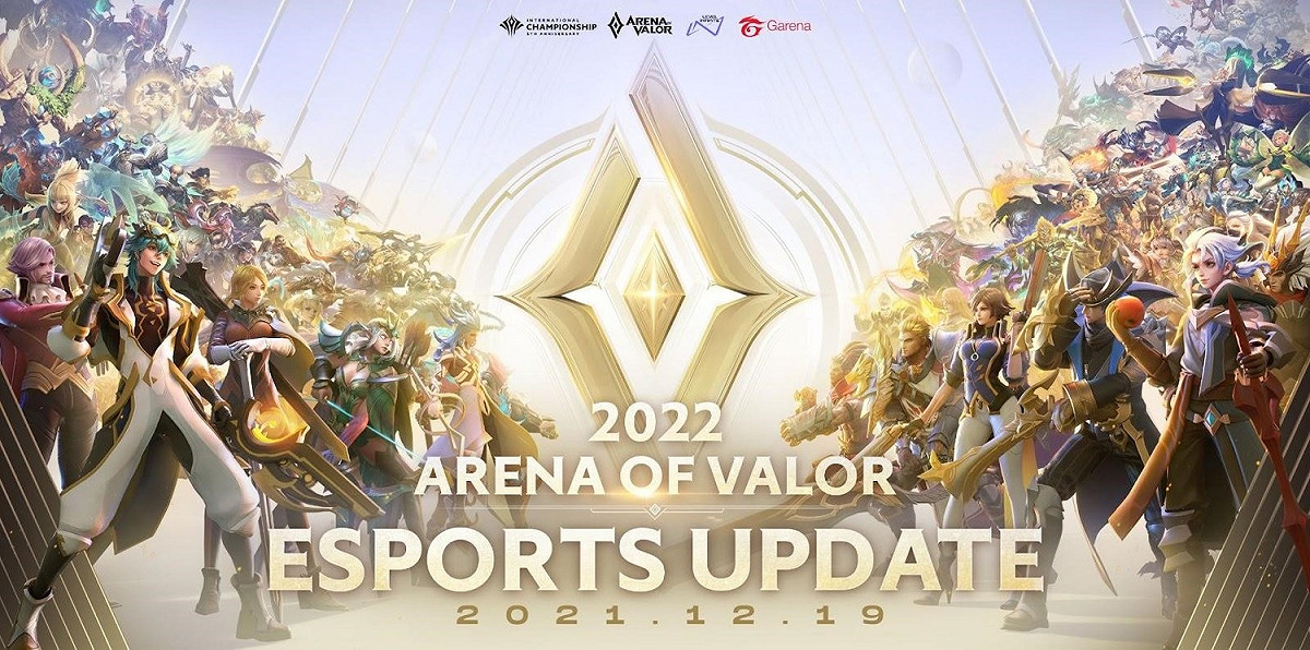 傳說對決2022 賽事計畫也將於12月19日的AIC 2021總決賽上同步公布 圖：Garena/提供