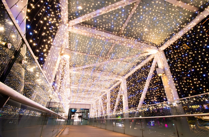 繁星光廊。 圖：新北市觀旅局提供