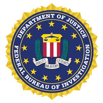 美國聯邦調查局（FBI）標誌。 圖 : 取自美國聯邦調查局（FBI）臉書。