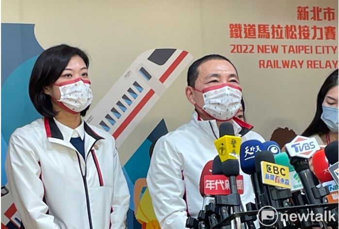 侯友宜強調，台灣豬最可靠、最安全、也最好吃。 圖：林昀真／攝