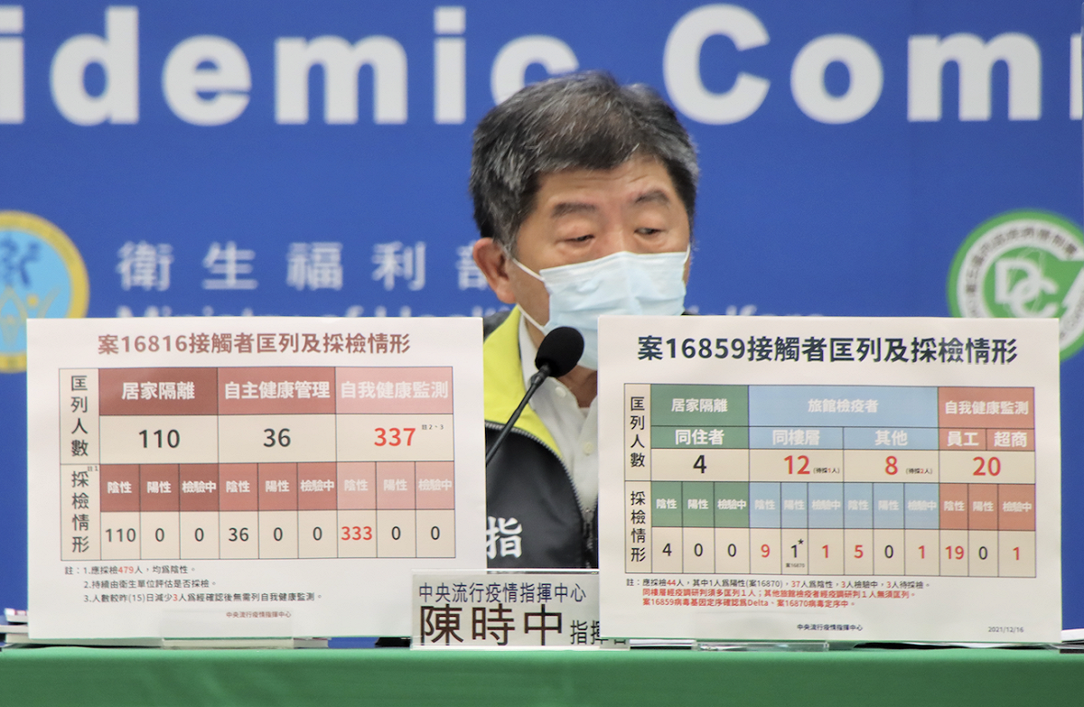 疫情指揮中心指揮官陳時中。  圖：中央流行疫情指揮中心/提供