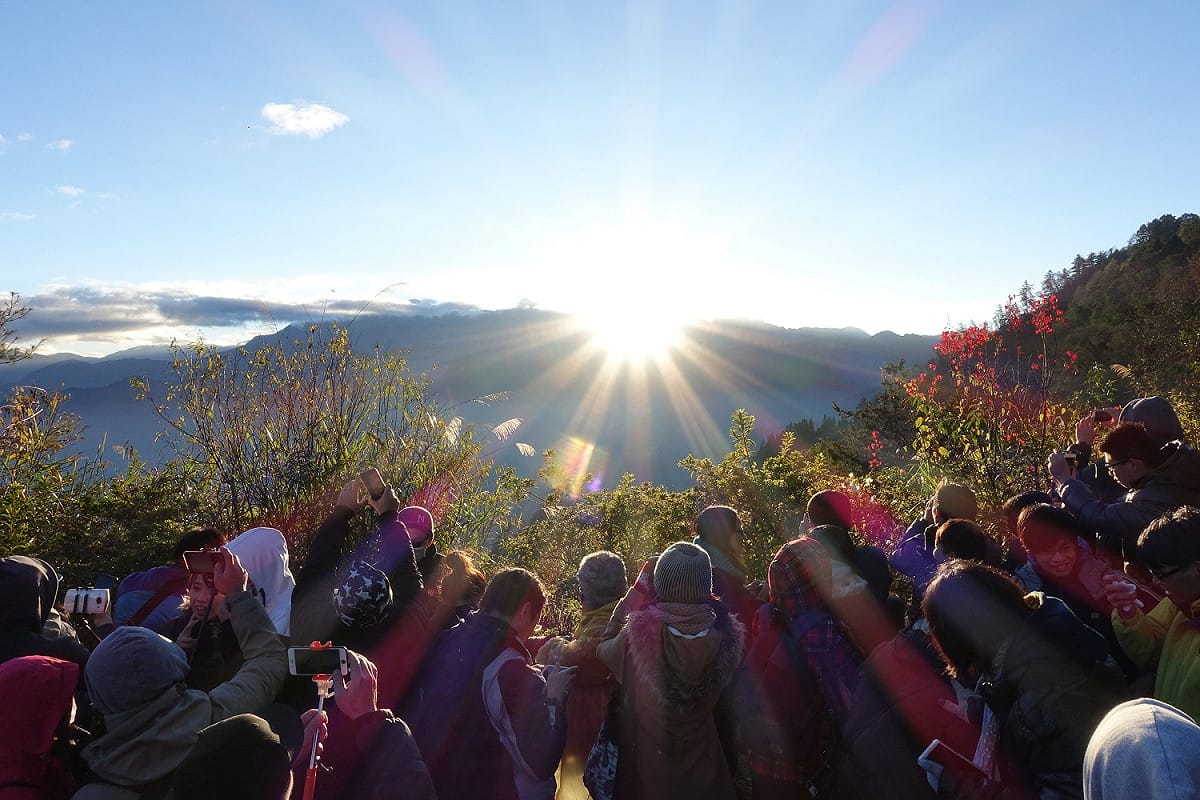 阿里山日出。 圖：觀光局／提供